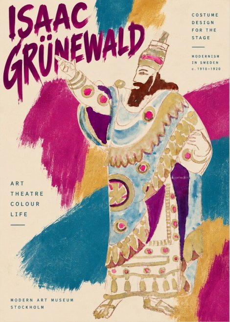 Isaac Grünewald The Theatre Lives No2 - Poszter