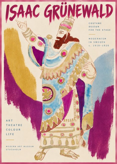 Isaac Grünewald The Theatre Lives No6 - Poszter