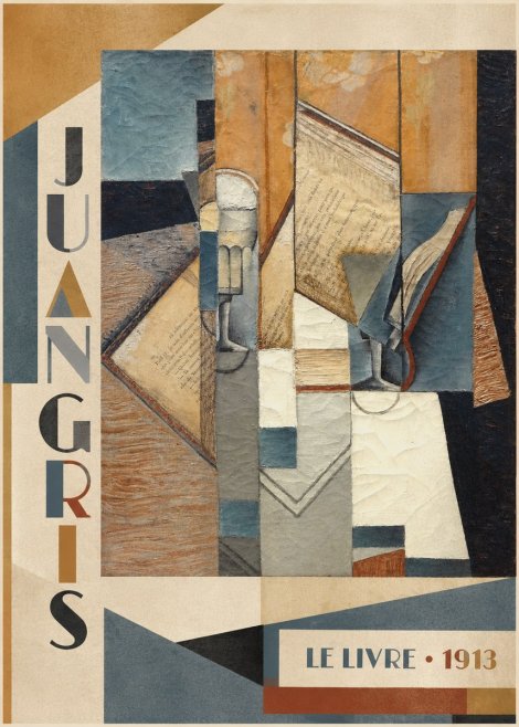 Juan Gris Le Livre No2 - Poszter