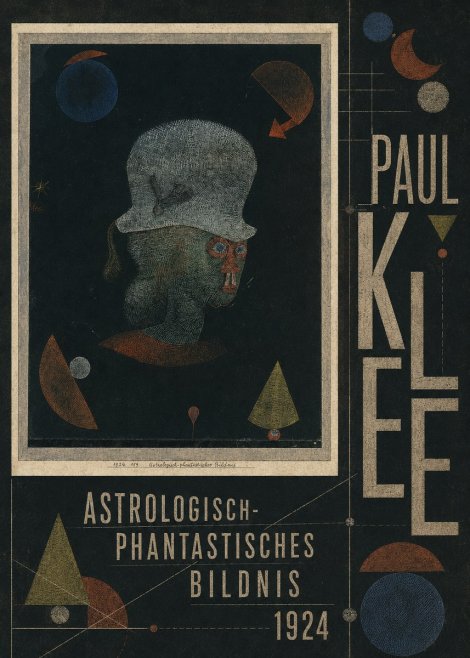 Paul Klee Astrologisch-phantastisches Bildnis No5 - Poszter