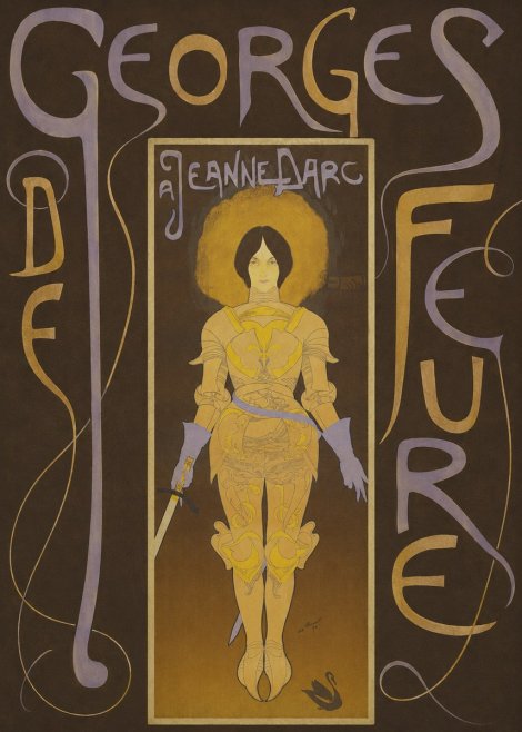Georges de Feure À Jeanne D'arc No5 - Poszter