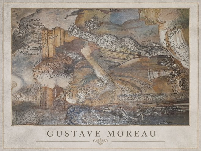 Gustave Moreau Study for the Triumph of Death No1 - Poszter