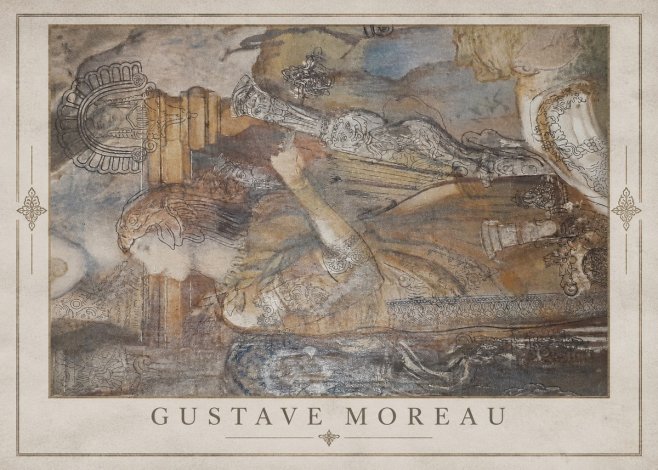 Gustave Moreau Study for the Triumph of Death No2 - Poszter