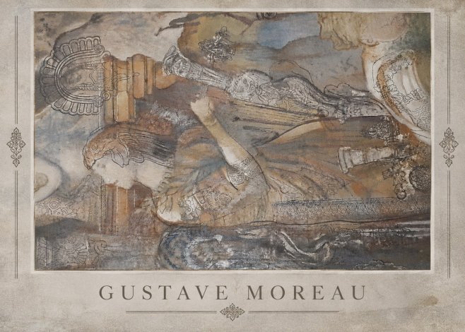 Gustave Moreau Study for the Triumph of Death No5 - Poszter