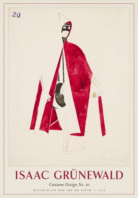 Isaac Grünewald Costume Design No. 20 No1 - Poszter