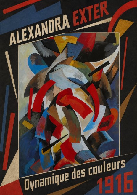 Alexandra Exter Dynamique Des Couleurs 1916 No5 - Poszter