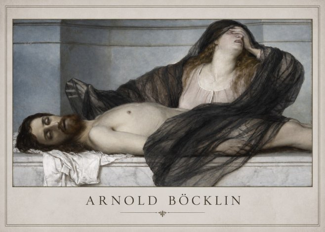 Arnold Böcklin Marie Magdalene No1 - Poszter