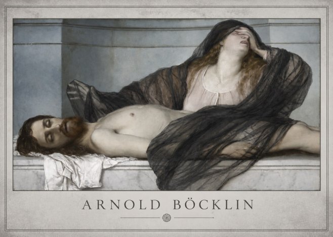 Arnold Böcklin Marie Magdalene No2 - Poszter