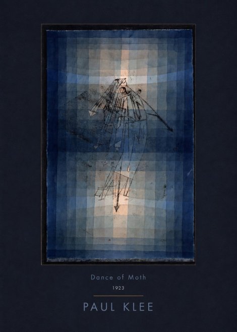 Paul Klee Dance of Moth No5 - Poszter