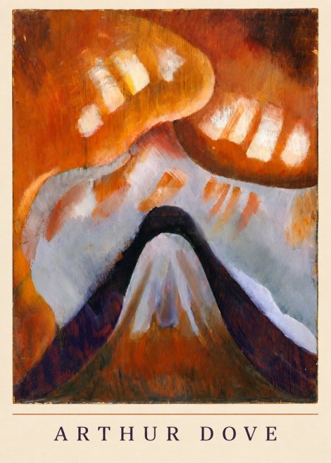 Arthur Dove Snowstorm No6 - Poszter