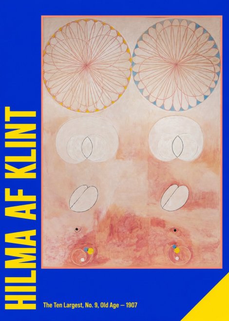 Hilma af Klint The Ten Largest, No. 9, Old Age – 1907 No2 - Poszter