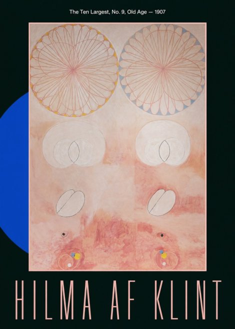 Hilma af Klint The Ten Largest, No. 9, Old Age – 1907 No6 - Poszter