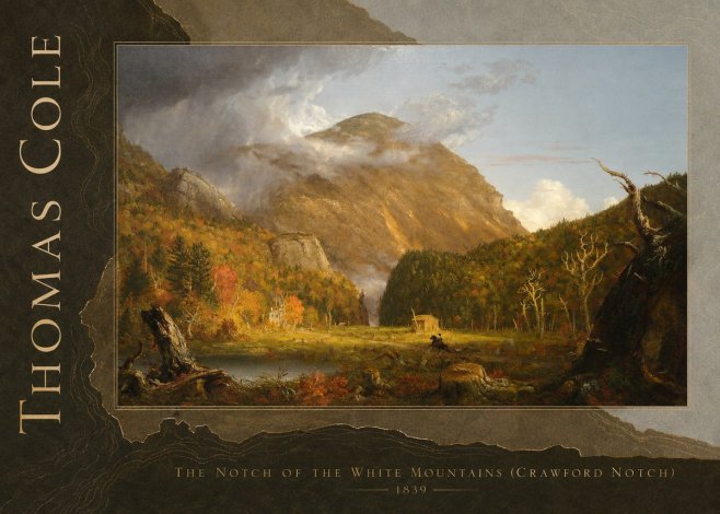 Thomas Cole The Notch of the White Mountains (Crawford Notch) No2 - Poszter