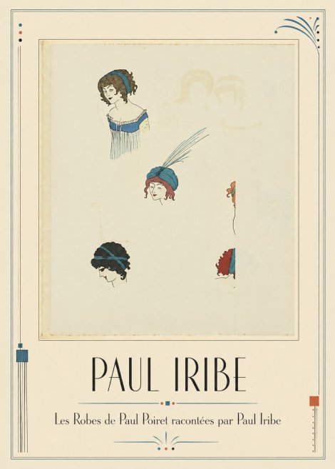 Paul Iribe Les Robes De Paul Poiret Racontées Par Paul Iribe No1 - Poszter