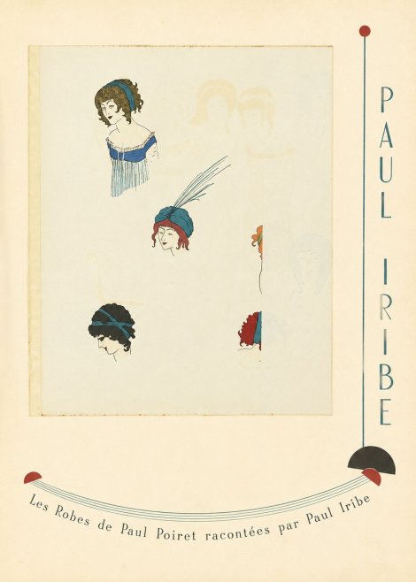 Paul Iribe Les Robes De Paul Poiret Racontées Par Paul Iribe No6 - Poszter