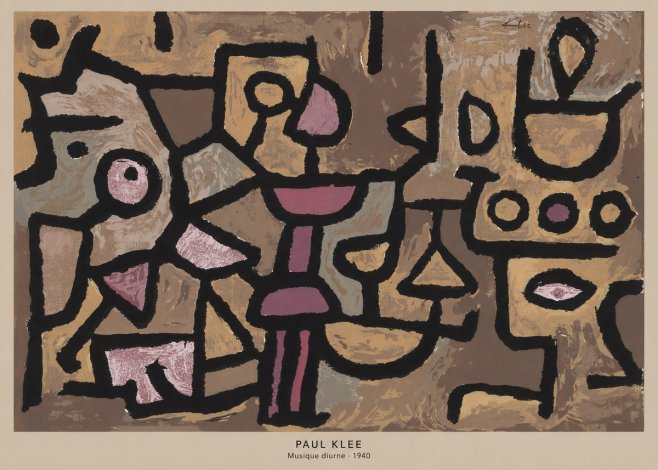 Paul Klee Musique Diurne No5 - Poszter