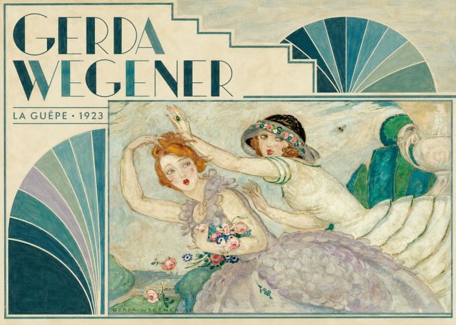 Gerda Wegener La Guêpe No4 - Poszter