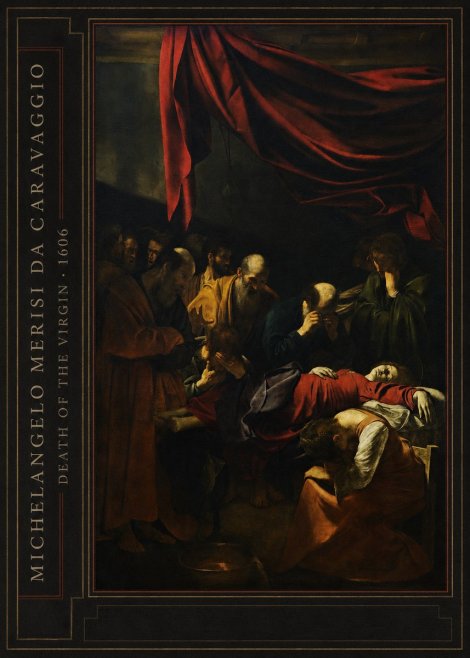 Michelangelo Merisi da Caravaggio Death of the Virgin No3 - Poszter