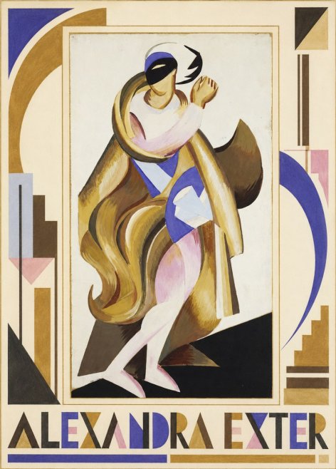 Alexandra Exter Art Deco Figure No1 - Poszter