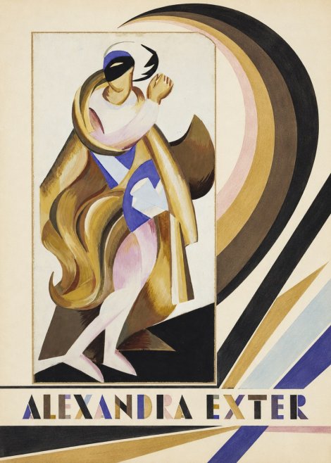 Alexandra Exter Art Deco Figure No4 - Poszter