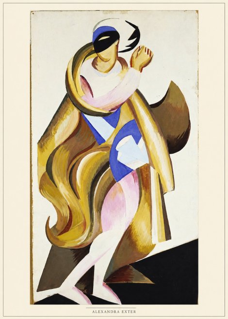 Alexandra Exter Art Deco Figure No6 - Poszter