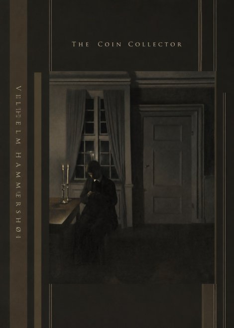 Vilhelm Hammershøi The Coin Collector No4 - Poszter