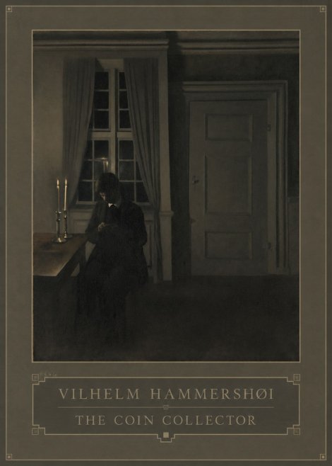 Vilhelm Hammershøi The Coin Collector No6 - Poszter