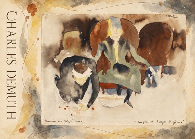 Charles Demuth Drawing for Zola's "Nana" No4 - Poszter