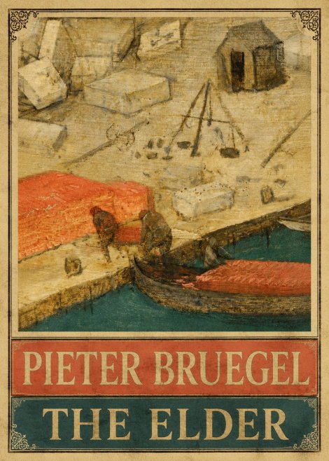 Pieter Bruegel A Harbor Scene Detail No5 - Poszter