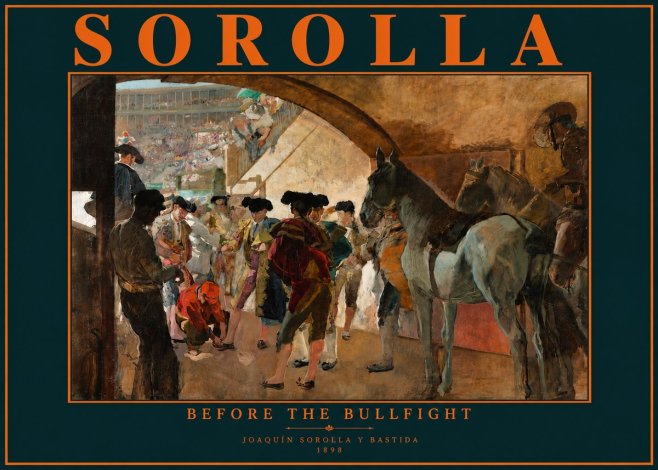 Sorolla Before the Bullfight No6 - Poszter