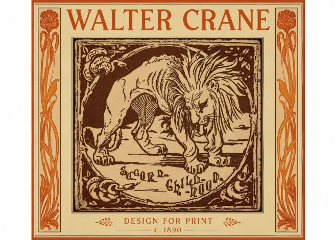 Walter Crane Sacred Childhood No3 - Poszter