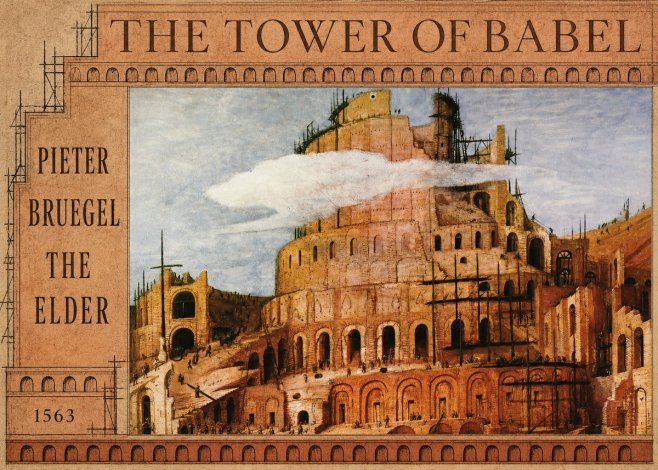 Pieter Bruegel The Tower of Babel XI No4 - Poszter