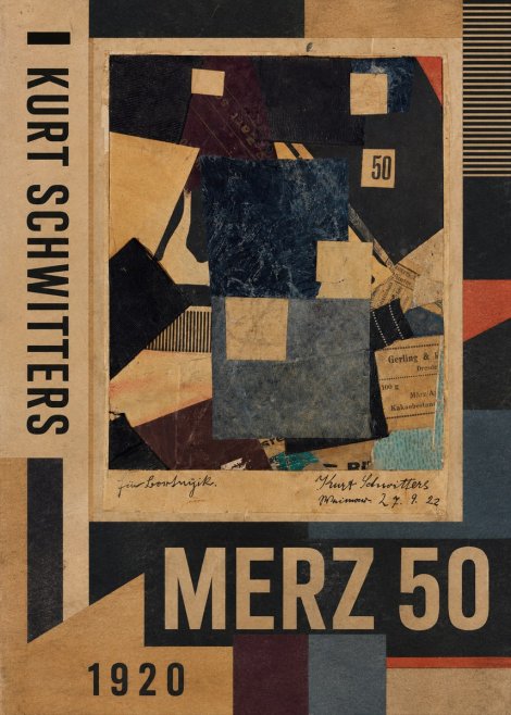 Kurt Schwitters Merz 50 No1 - Poszter