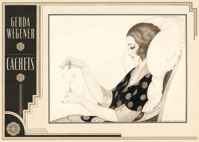 Gerda Wegener Cachets No2 - Poszter