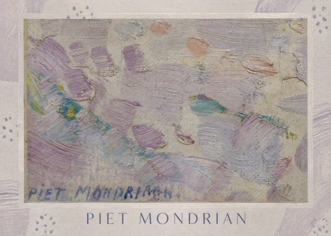 Piet Mondrian Abstract Composition No1 - Poszter