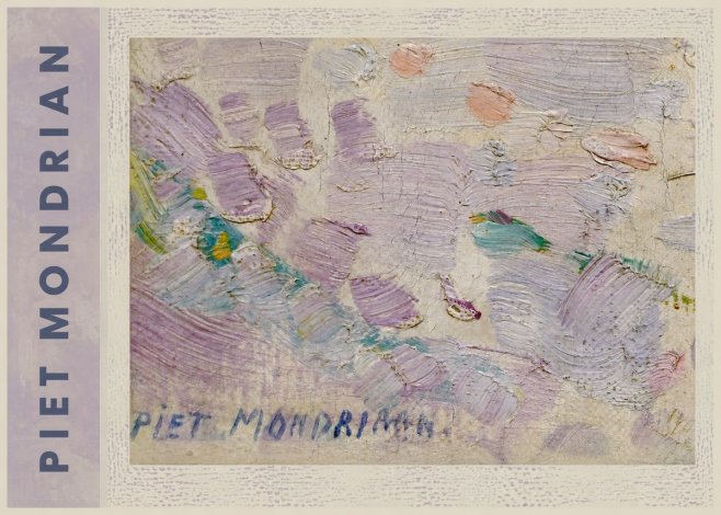 Piet Mondrian Abstract Composition No2 - Poszter