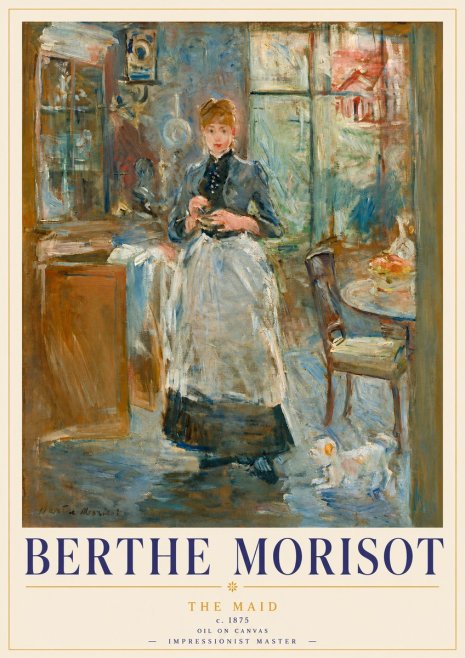 Berthe Morisot The Maid No4 - Poszter