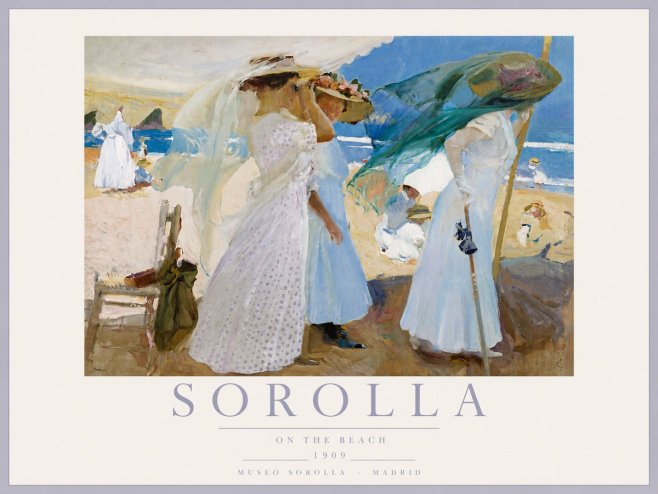 Sorolla On the Beach No6 - Poszter