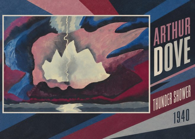 Arthur Dove Thunder Shower No4 - Poszter