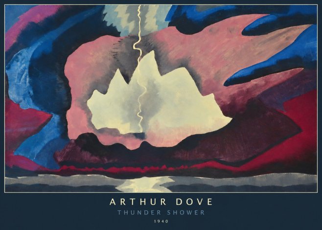 Arthur Dove Thunder Shower No6 - Poszter
