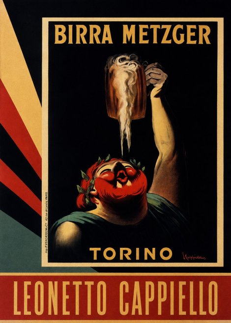 Leonetto Cappiello Birra Metzger No4 - Poszter