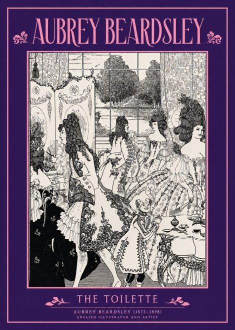 Aubrey Beardsley The Toilette No3 - Poszter