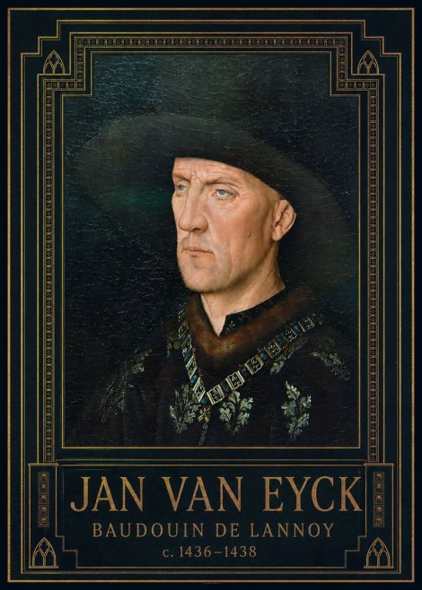 Jan van Eyck Baudouin De Lannoy No3 - Poszter