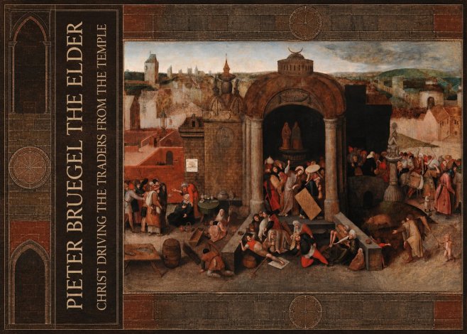 Pieter Bruegel Christ Driving the Traders from the Temple No2 - Poszter