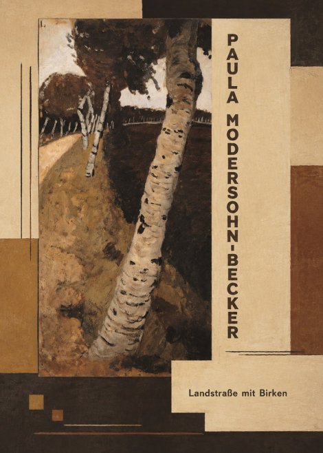 Paula Modersohn-Becker Landstraße Mit Birken No3 - Poszter