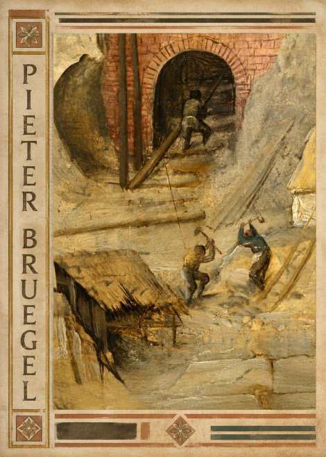 Pieter Bruegel The Miners No2 - Poszter