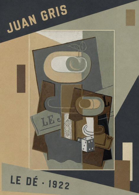 Juan Gris Le Dé No5 - Poszter