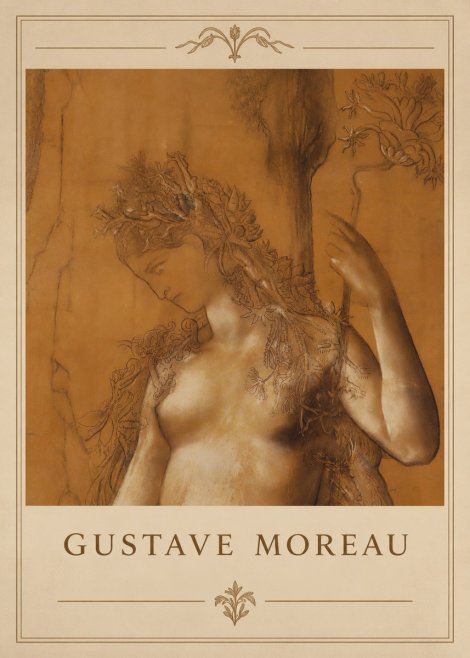 Gustave Moreau Daphne No3 - Poszter