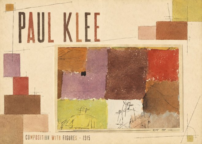 Paul Klee Composition with Figures I No6 - Poszter
