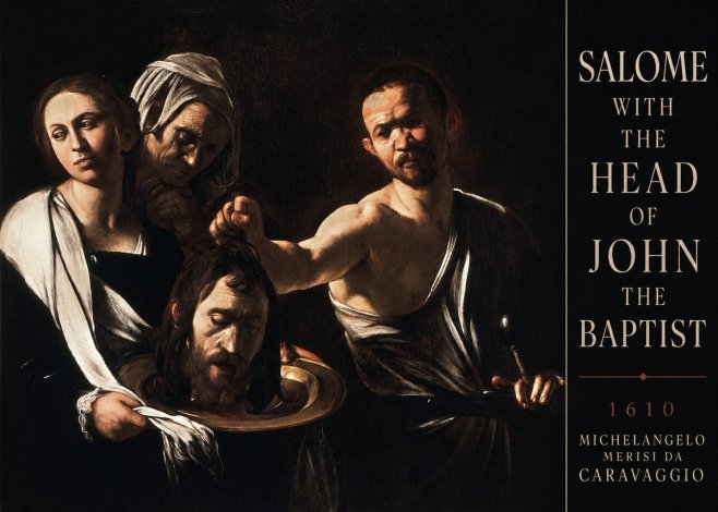 Michelangelo Merisi da Caravaggio Salome with the Head of John the Baptist No3 - Poszter